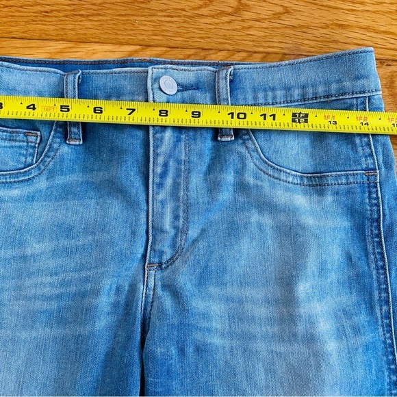 Gap 1969 Easy Legging Jeans 29R Womens Light Indigo Wash Stretch Denim Mid Rise - Picture 7 of 12